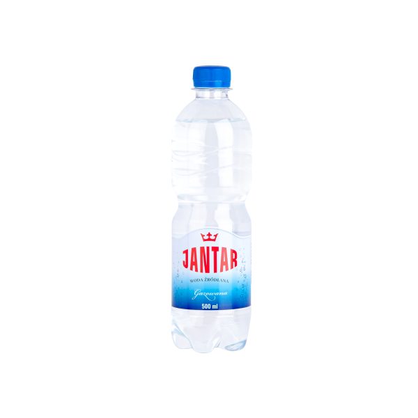 Woda gazowana 0,5l - 12 sztuk