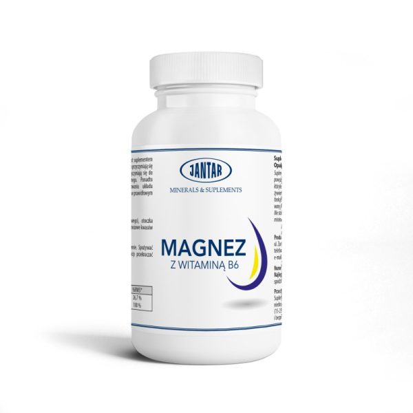 Cytrynian magnezu 100mg + vit. B6