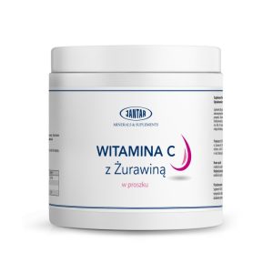 Witamina C 1000mg z żurawiną 300g - suplement diety