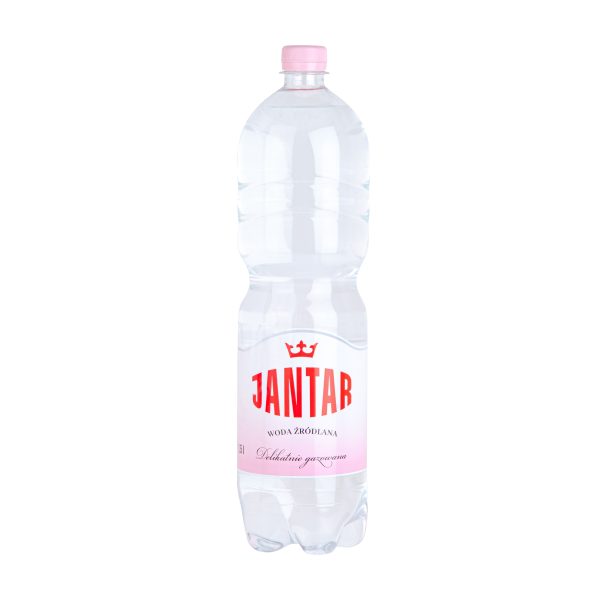 Woda delikatnie gazowana 1,5l - 6 sztuk