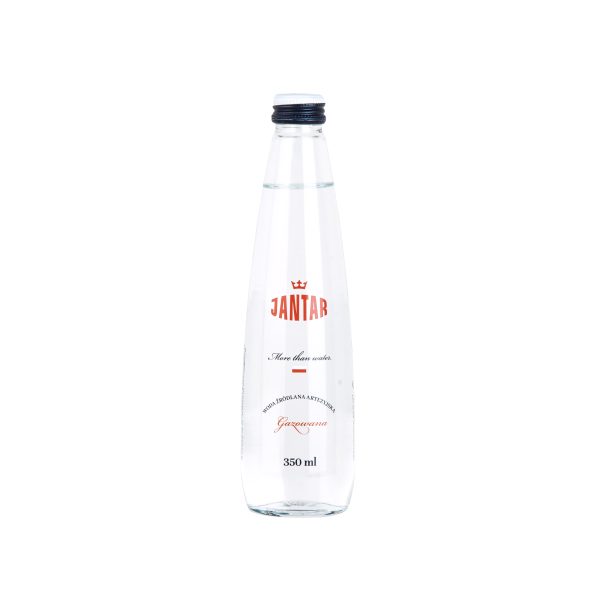 Jantar butelka malowana gazowana 0,35l (szkło) - 24 sztuk