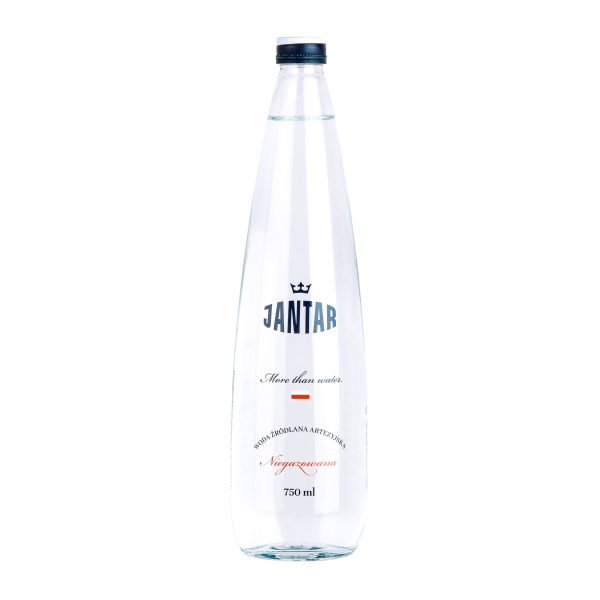 Jantar butelka malowana niegazowana 0,75l (szkło) - 12 sztuk